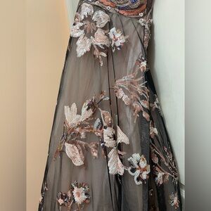 Beautiful sequins gown for reception or evening wear